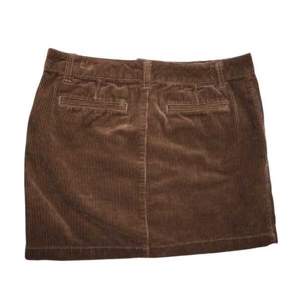 Ralph Lauren Kids Brown Corduroy Skirt – Size 16 – Y2K Preppy Crown Logo - Picture 7 of 9